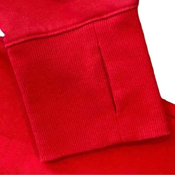 Tommy Hilfiger Red sweatshirt with Drawstring Neck and Thumbholes Petite XL - Picture 5 of 5